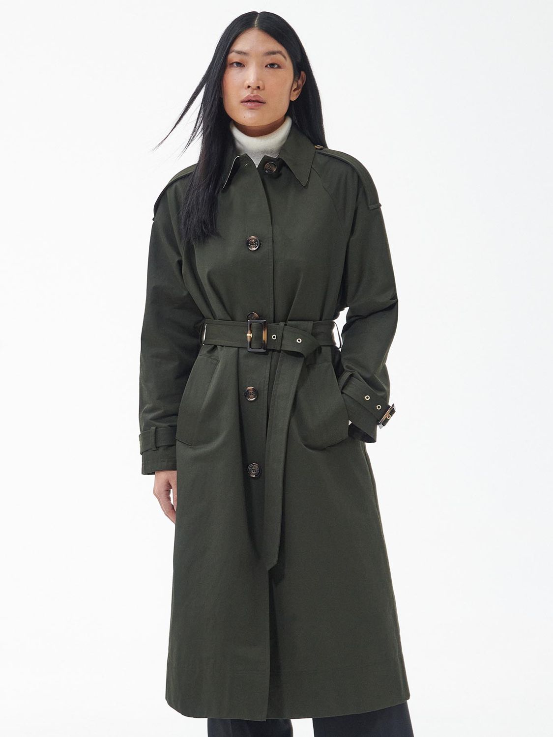 

Длинная непромокаемая куртка Barbour Marie, Sage/Ancient Popla