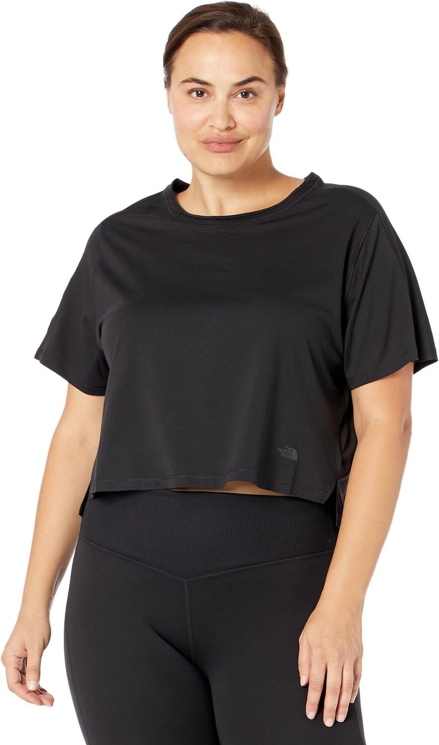 

Топ The North Face Plus Size Ea Dawndream Relaxed Short Sleeve, цвет TNF Black