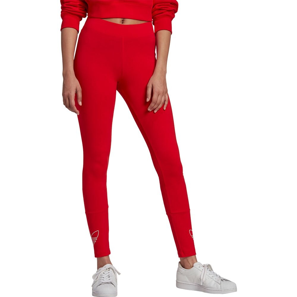 

Леггинсы adidas Originals, красный