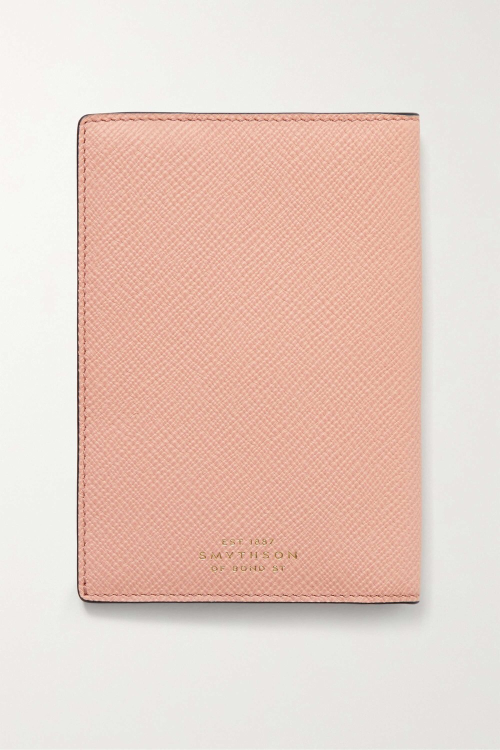 

SMYTHSON дорожный кошелек Panama из фактурной кожи, персиковый