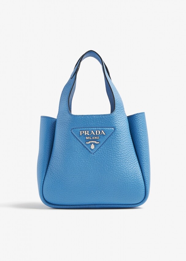 

Сумка Prada Leather Mini, синий