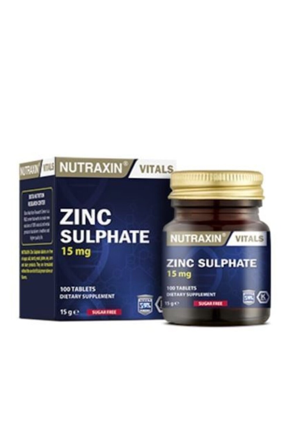 

Nutraxin Сульфат цинка 15 мг X 100 таблеток
