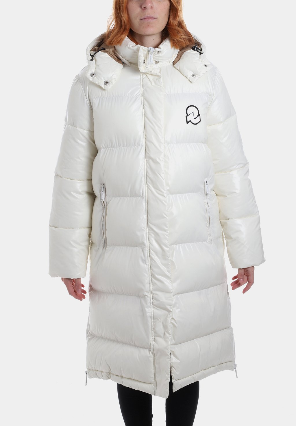 Зимнее пальто INVICTA, белое toptop белое пальто в гусиную лапку toptop