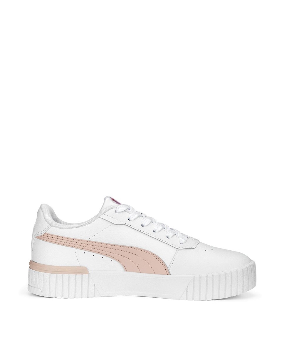 

Детские повседневные кроссовки Carina 2.0 Jr Puma Puma, белый/розовый