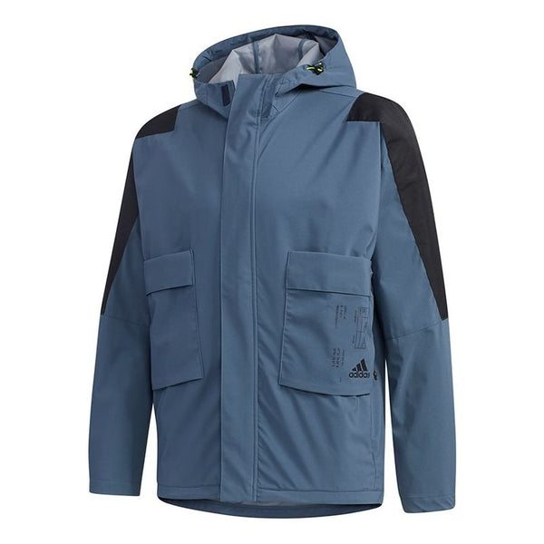 Куртка adidas TECH 2L JKT Jacket Men Blue, синий