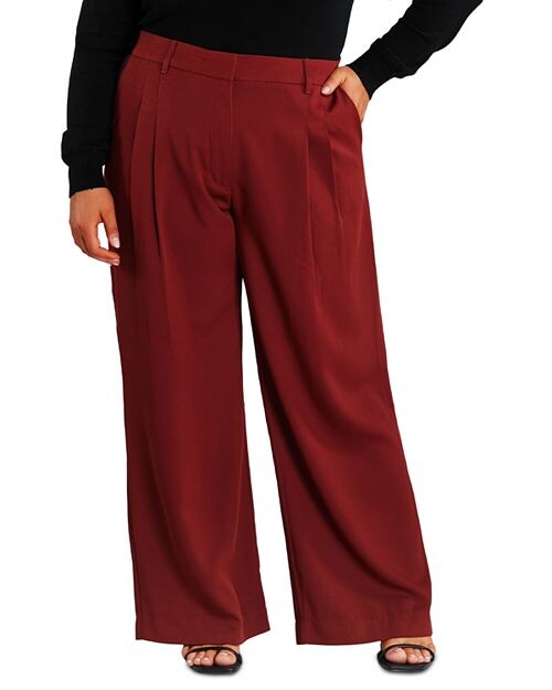 

Широкие брюки Woodland Estelle Plus, цвет Red