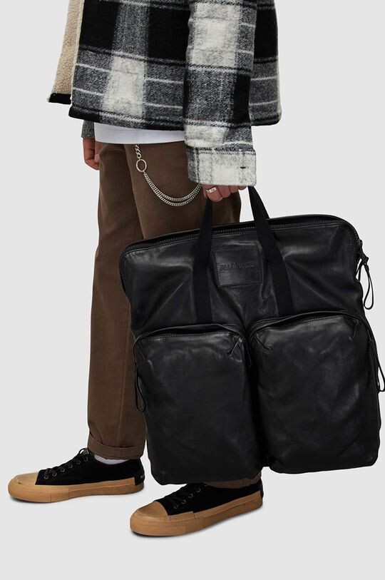 

Рюкзак FORCE из кожи AllSaints, черный