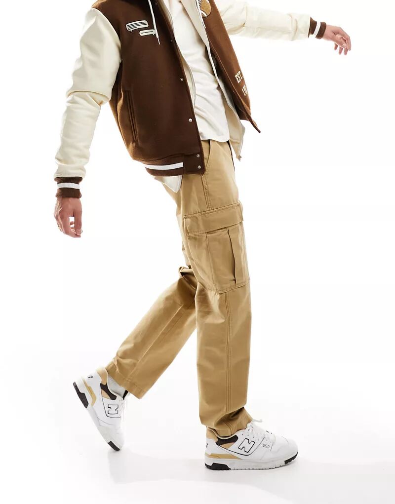 Светло-коричневые прямые брюки-карго Levi's XX