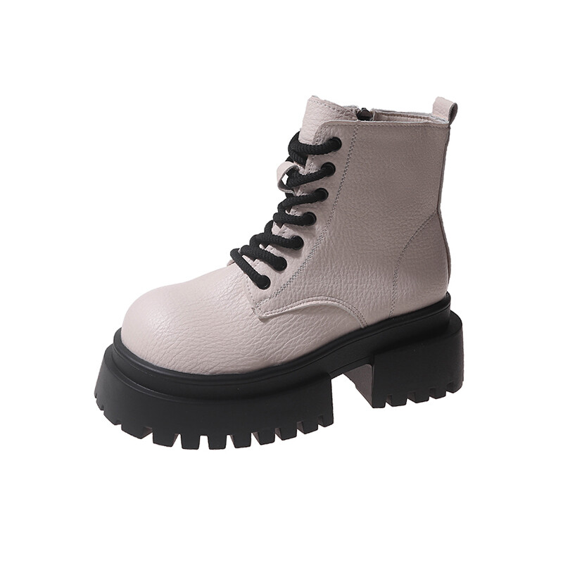 

Ботинки Martin Boot женские Bvfnlee, кремовый
