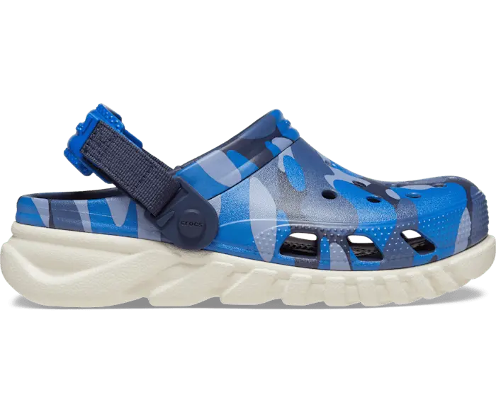 

Сабо Duet Max Camo Redux Crocs женские, цвет Navy / Stucco