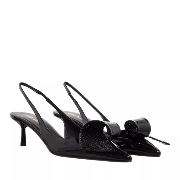 

Туфли decollete pumps crystal Prada, черный