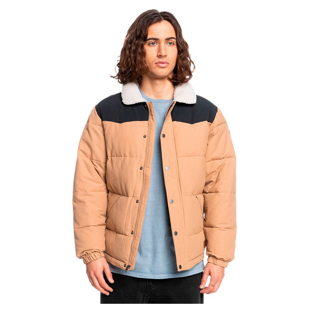 

Куртка Quiksilver The Puffer, бежевый