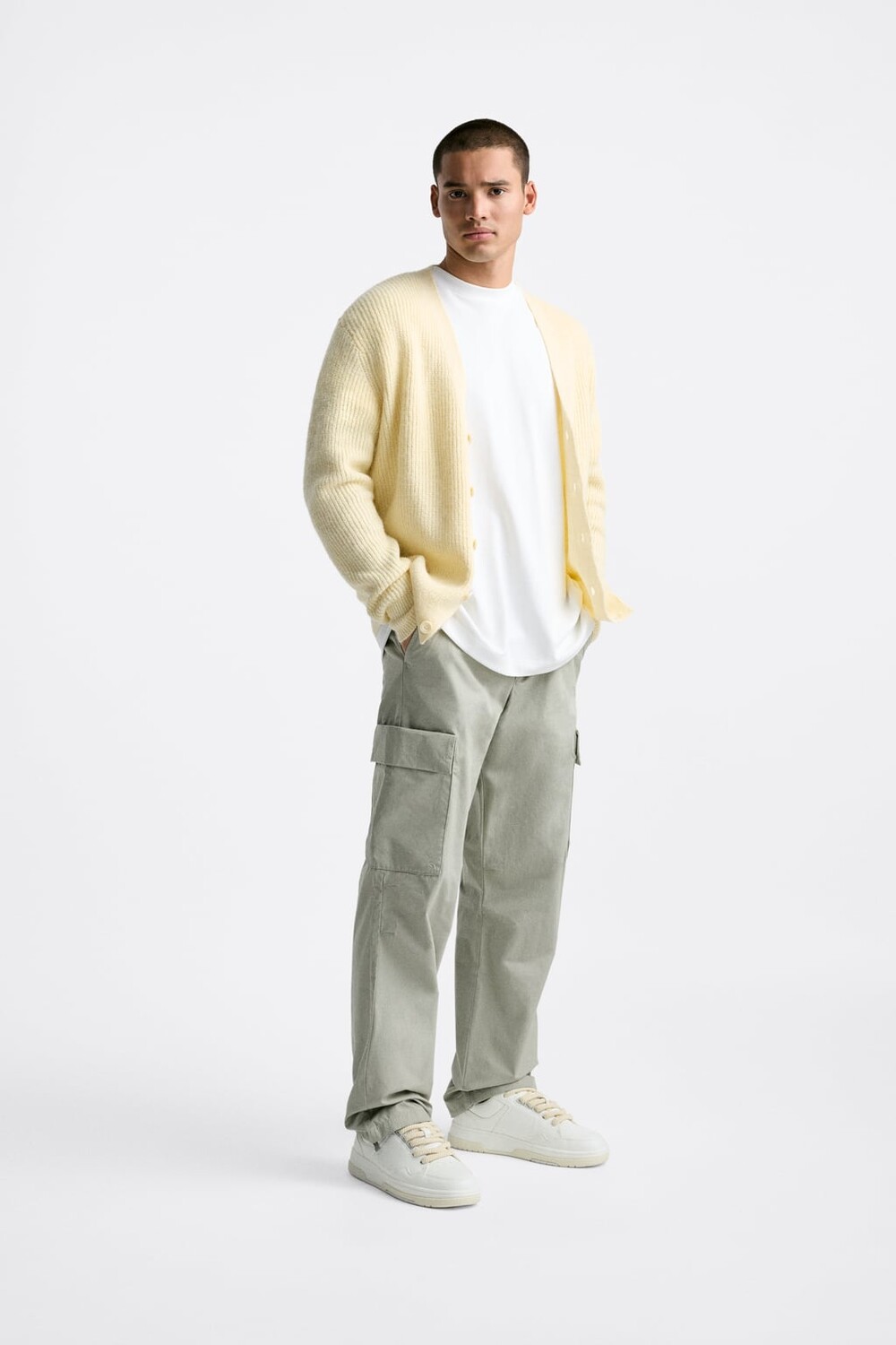 

Кроссовки Zara Rope, белый