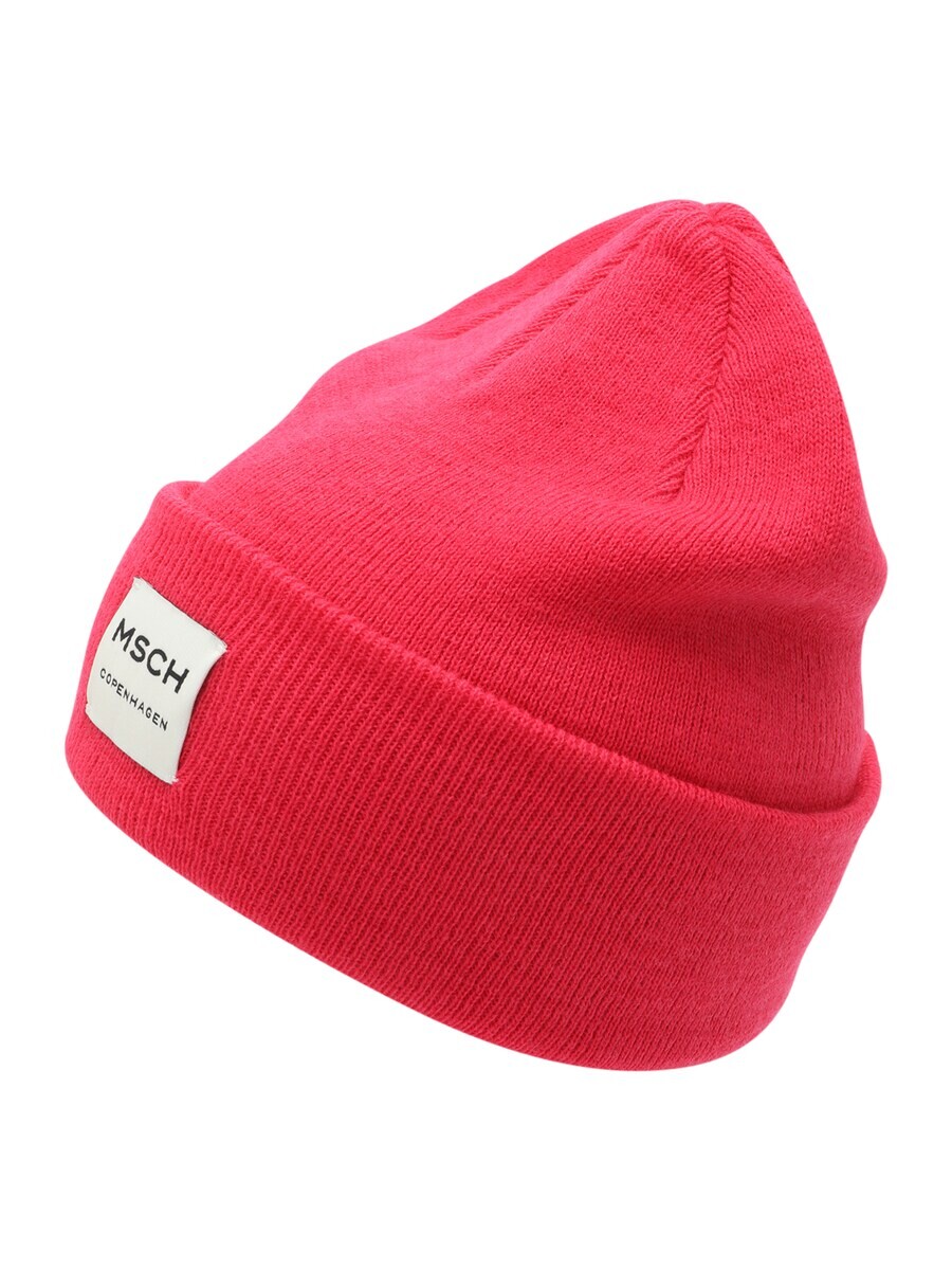 

Шапка MSCH COPENHAGEN Beanie Mojo, цвет Raspberry