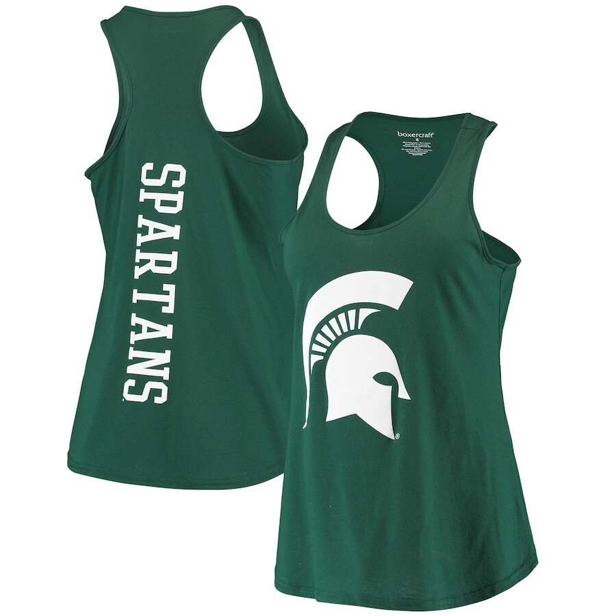 

Топ Boxercraft Michigan State Spartans, зеленый