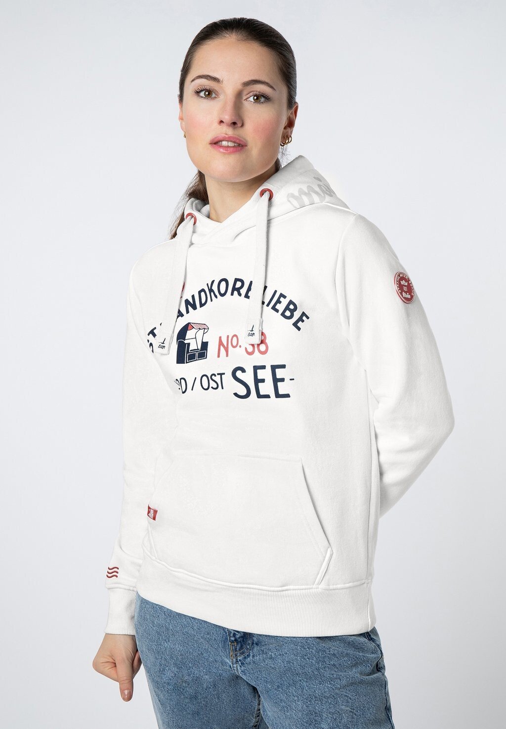 

Толстовка MIT KÜSTENPRINT Eight 2 Nine, цвет white