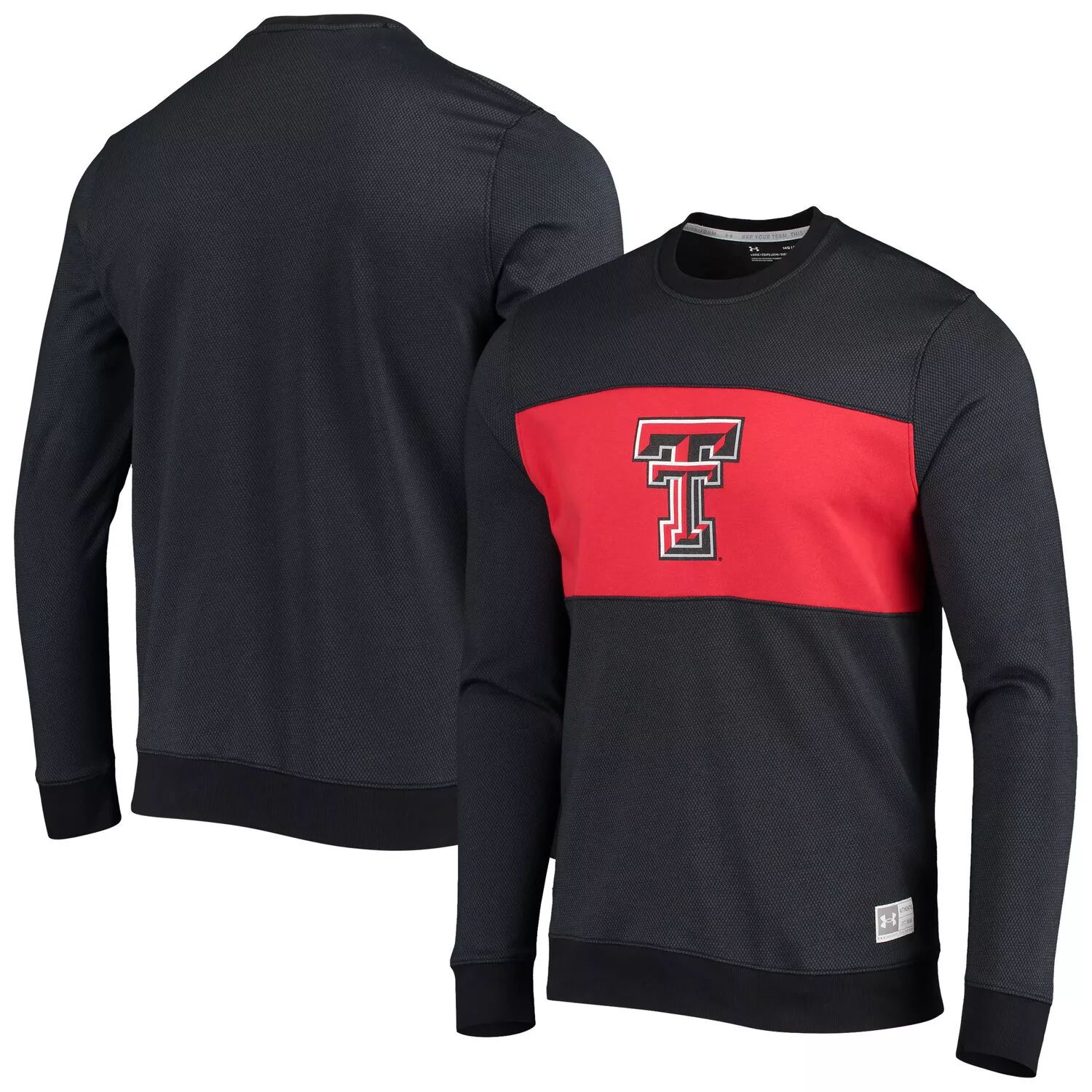 

Мужской черный пуловер Texas Tech Red Raiders Game Day All Day Under Armour