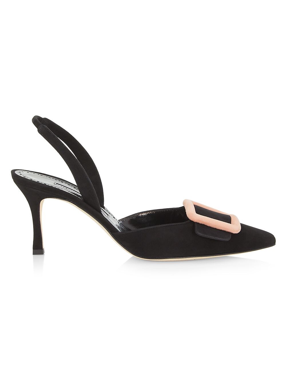 

Замшевые туфли Mayslibi 70MM Manolo Blahnik, черный