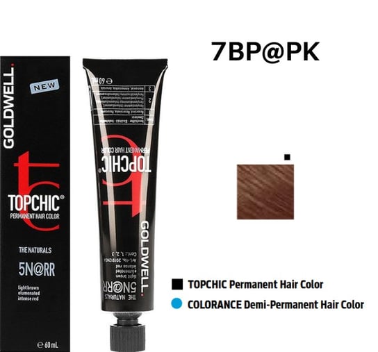 Краска для волос 5-BP 7BP@PK, 60 мл Goldwell, Topchic