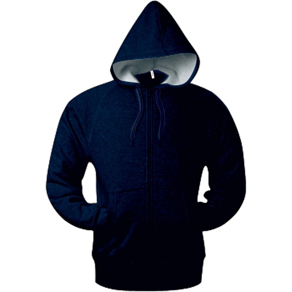 

Толстовка Kariban Hooded Kangaroo Pockets, синий