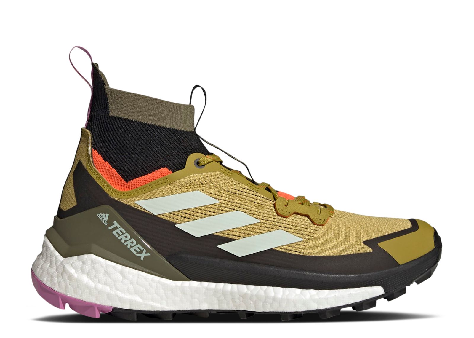 

Кроссовки adidas Terrex Free Hiker 2 'Pulse Olive Impact Orange', зеленый