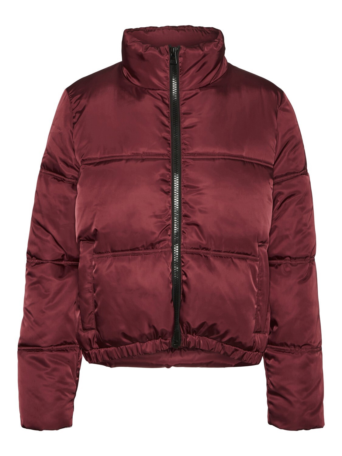 

Пуховик Noisy may Kurze Puffer Stepp Übergangsjacke ohne Kapuze NMANNI, красный