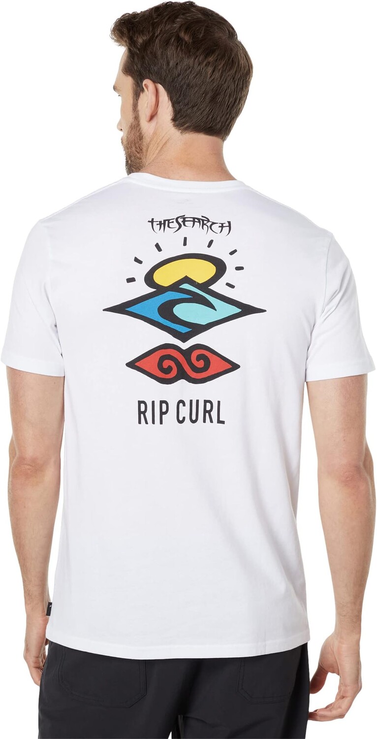 

Значок поиска Футболка с короткими рукавами Rip Curl, белый