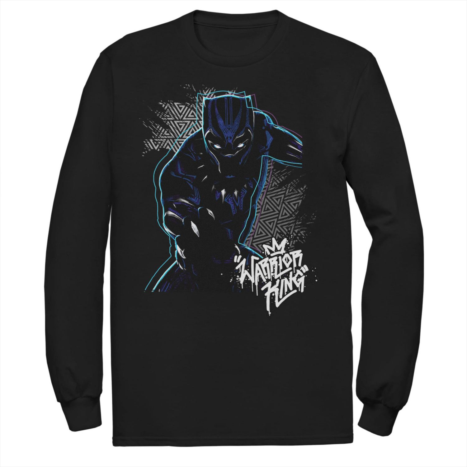 

Мужская футболка Black Panther Warrior King Color Pop Claw Marvel