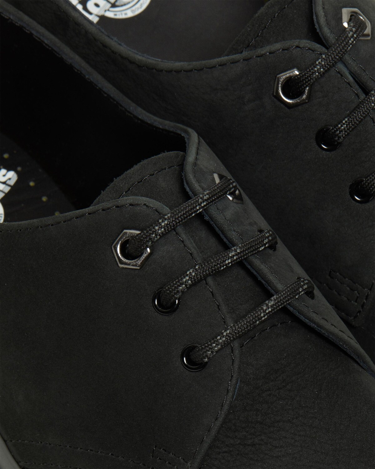 

1461 Mono-молотые кожаные оксфорды из нубука Dr. Martens