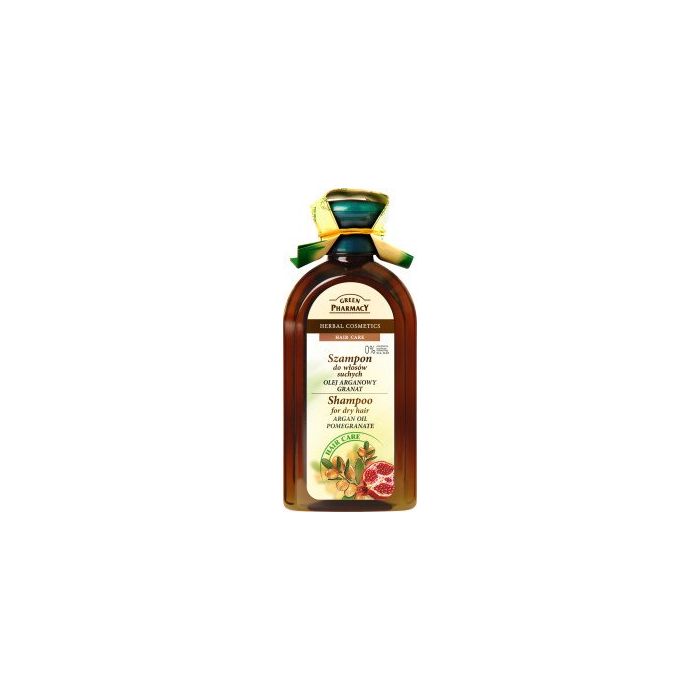 Шампунь Champú Aceite de Argán y Granada para Cabello Seco Green Pharmacy, 350 ml шампунь champú phyto keratin aceite de argán herbal 400 ml