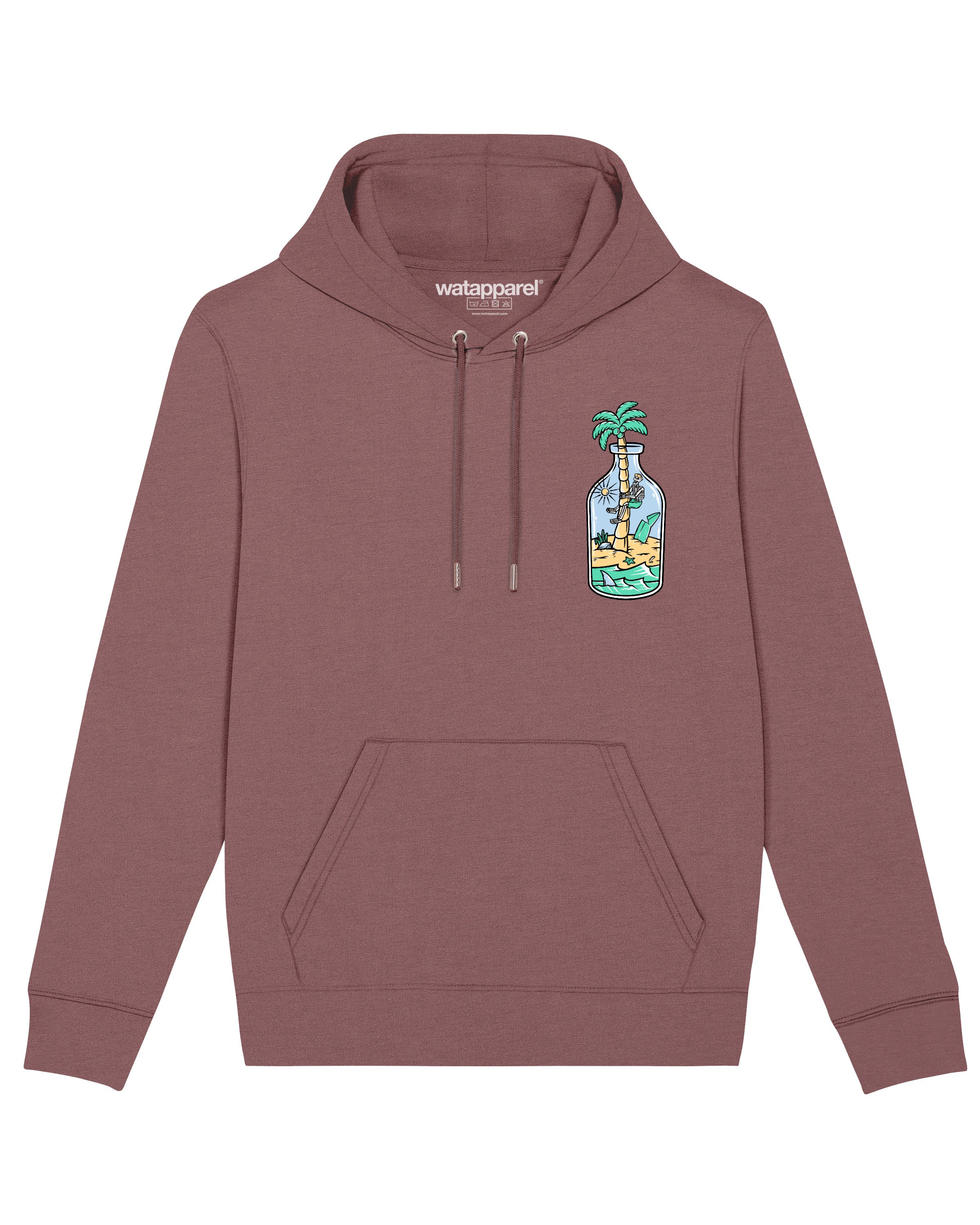 Толстовка wat? Apparel Holiday, цвет Kaffa Coffee