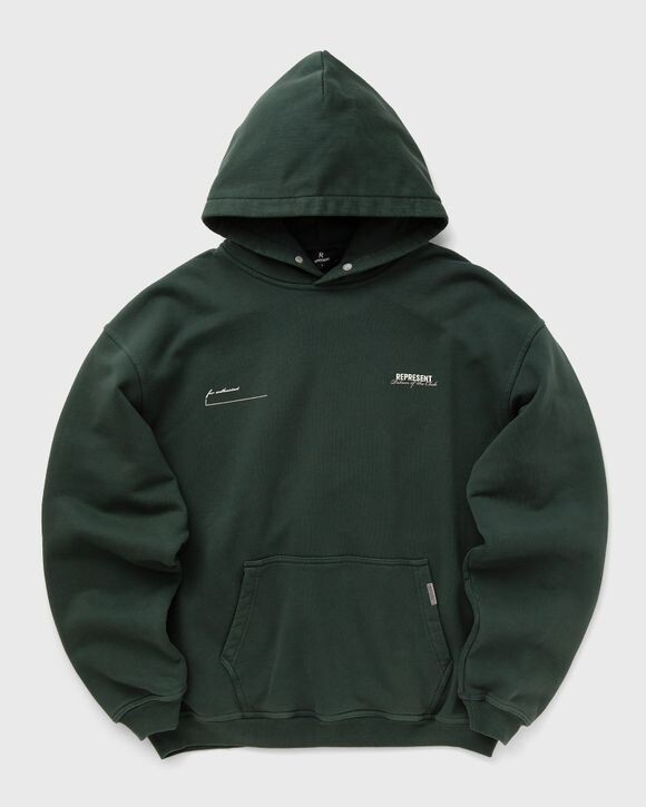 

Худи Represent Patron Of The Club Hoodie, цвет forest green