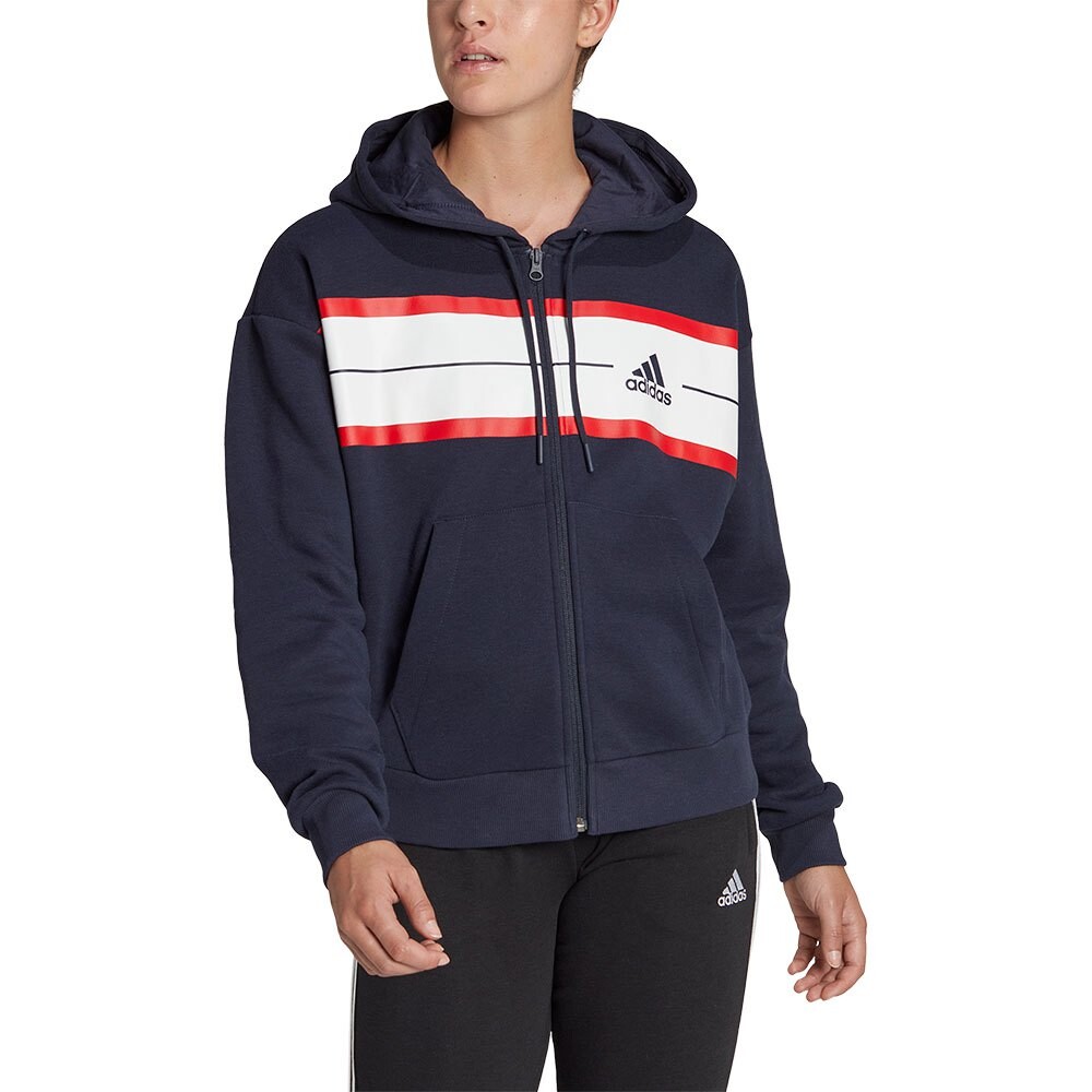 

Толстовка adidas Sportswear Bluv Q4 TT Full Zip, синий
