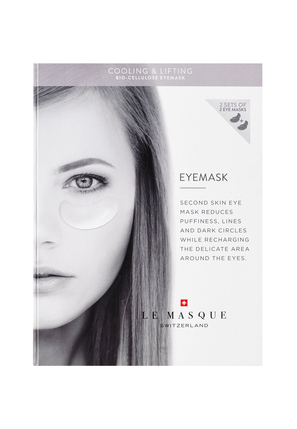 Уход за глазами Cooling & Lifting Eye Masks 2 Pack Le Masque Switzerland