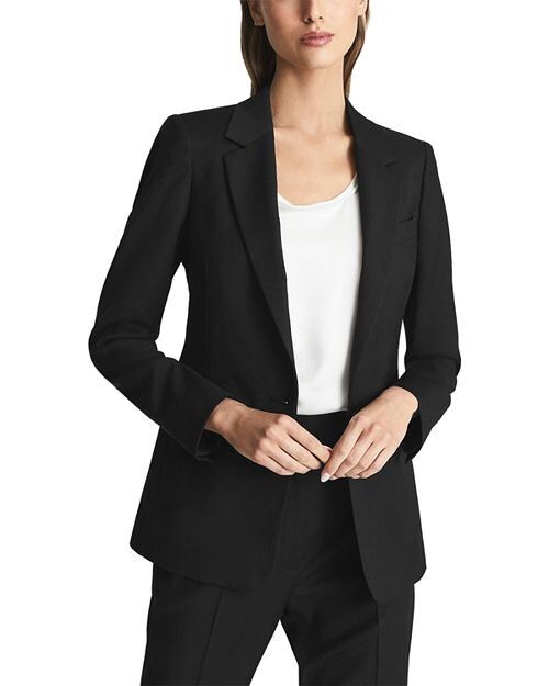

Однобортный пиджак Petite Haisley REISS, цвет Black