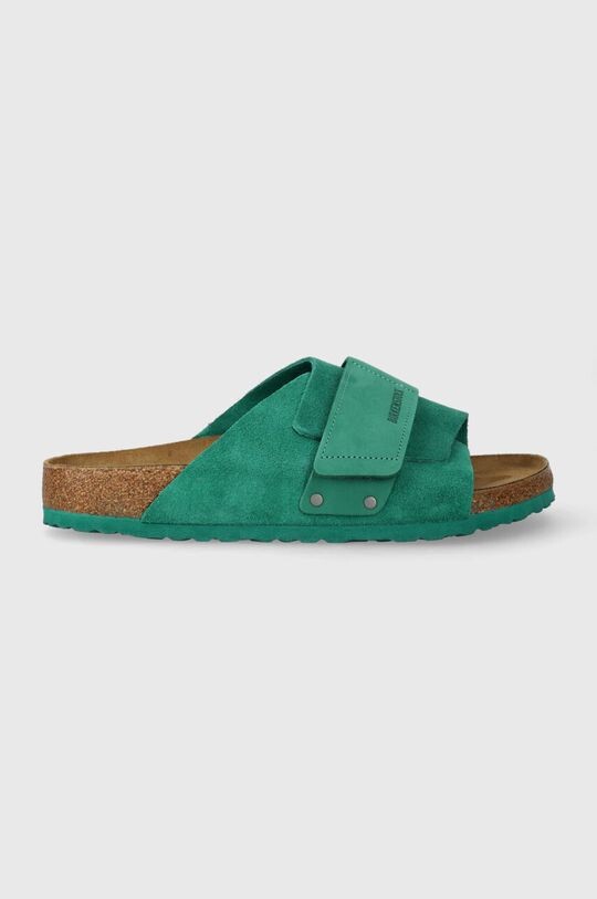 

Замшевые шлепанцы Birkenstock, зеленый