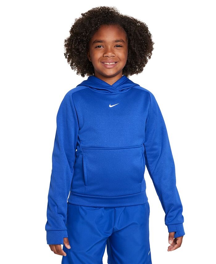 

Толстовка для тренировок Big Kids Therma-FIT Nike, синий