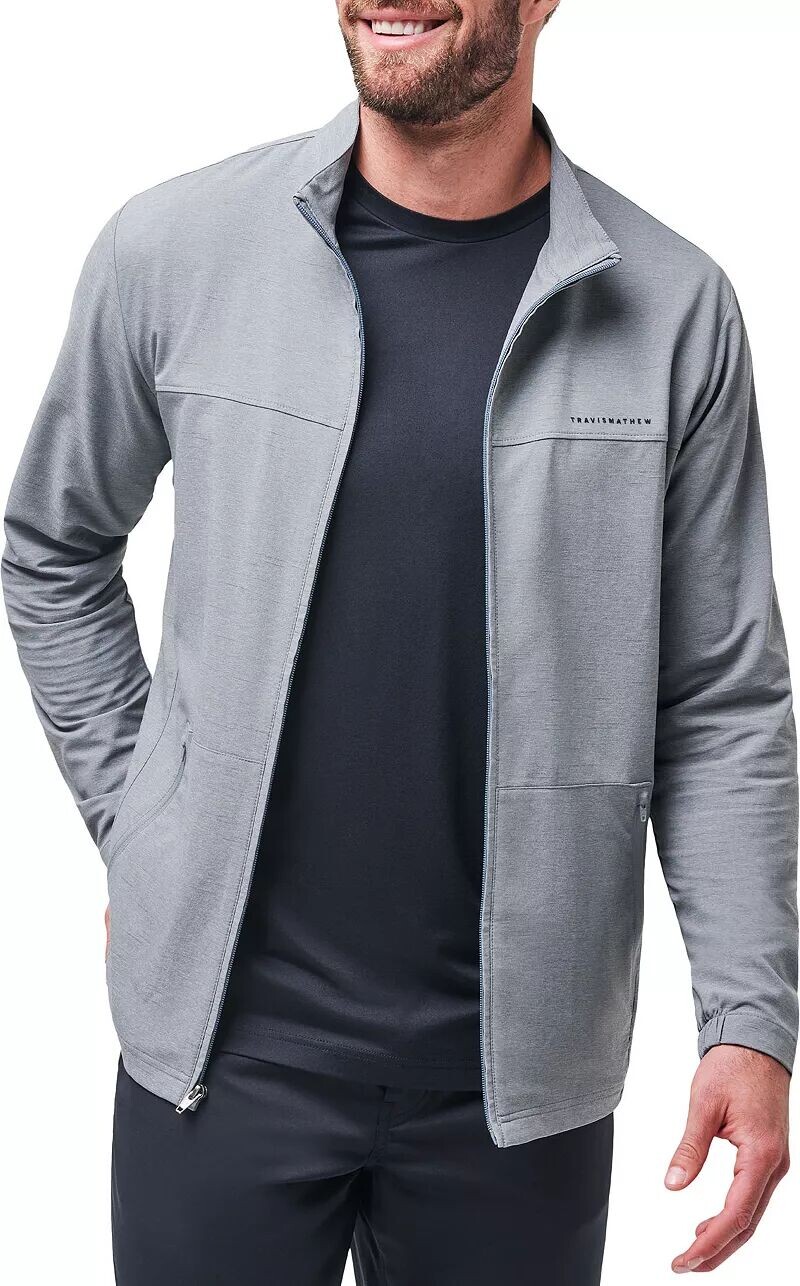 

Мужская куртка для гольфа TravisMathew с видом на долину, серый