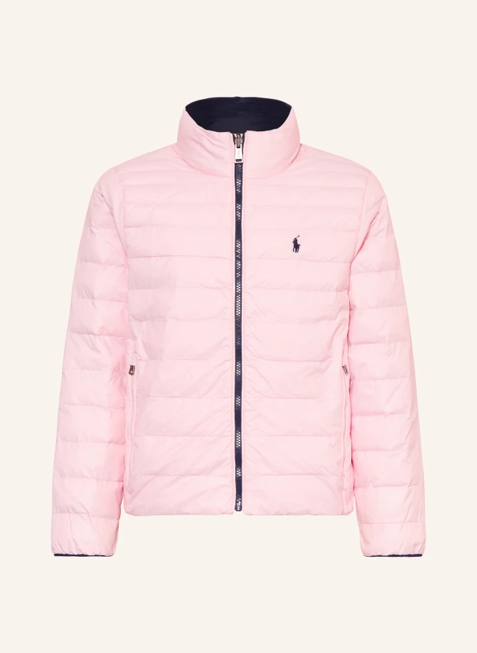 

Двусторонняя стеганая куртка Polo Ralph Lauren, розовый