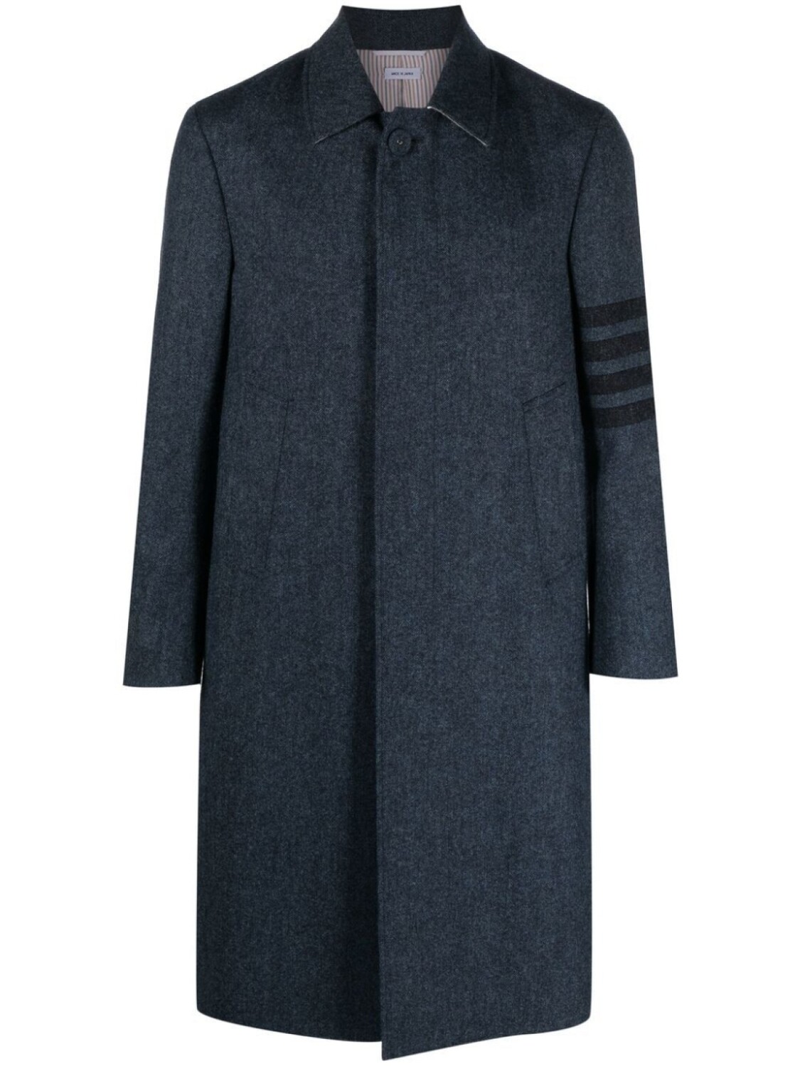 

Пальто с полоской Thom Browne, синий