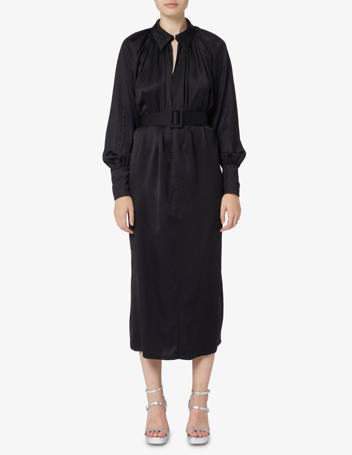 

Платье макси New York с длинными рукавами LAVI Couture, черный