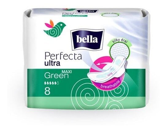 

Гигиенические прокладки, 8 шт. Bella, Perfecta Ultra Maxi Green