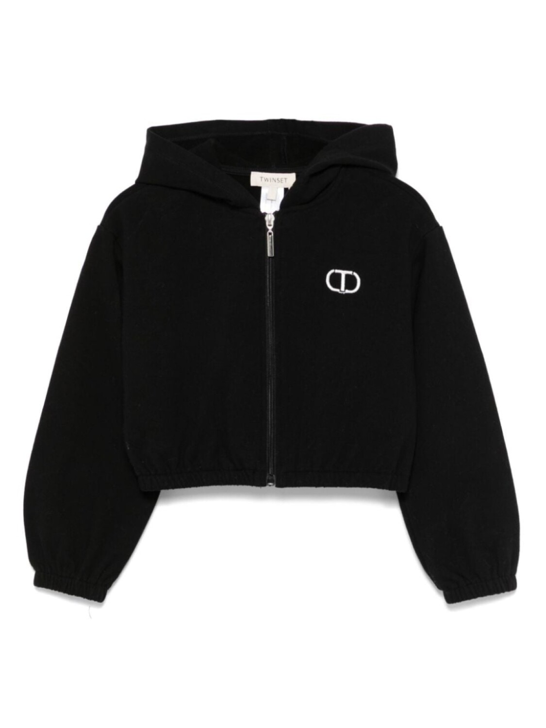 

TWINSET Kids толстовка с вышитым логотипом, черный