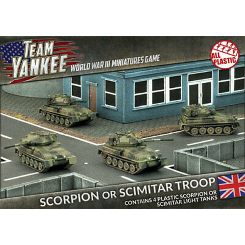 Фигурки Scorpion / Scimitar Troop (X4) Battlefront Miniatures
