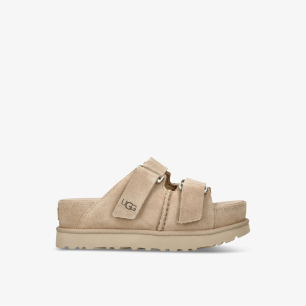 

Замшевые сандалии goldenstar с двумя ремешками Ugg, бежевый