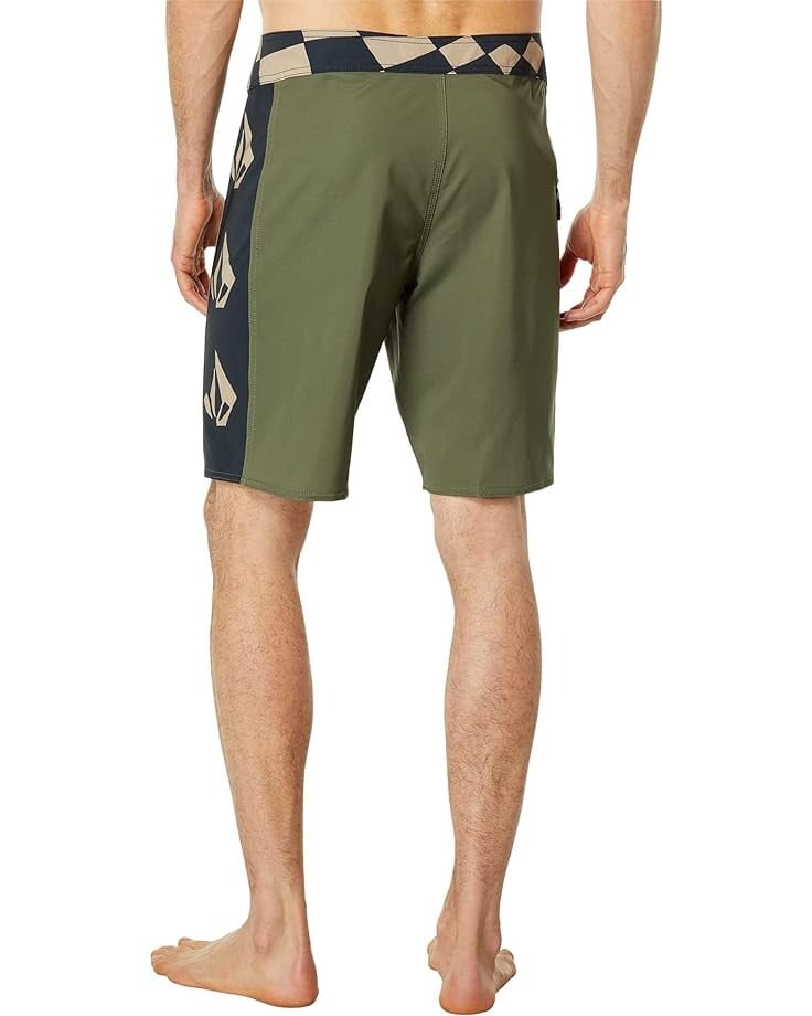 

Шорты для плавания Volcom Surf Vitals Yago Dora Mod 19" Boardshorts, цвет Military