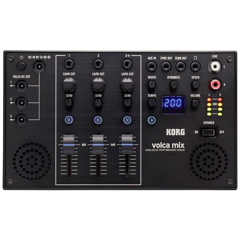 аналоговый микшер korg volca mix volca mix analog performance mixer Микшер Korg Volca Mix 4-Channel Performance Mixer