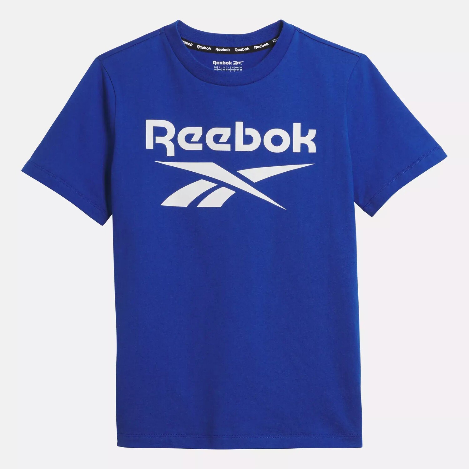 

Футболка ID с большим логотипом Reebok, темно-синий
