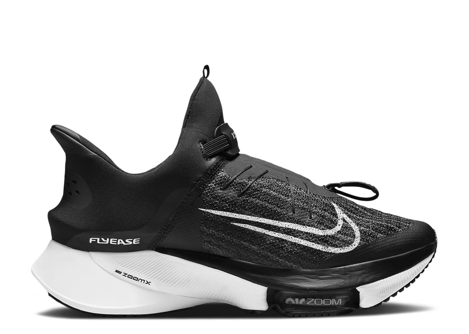 

Кроссовки Nike Wmns Air Zoom Tempo Next% Flyease 'Black White', черный