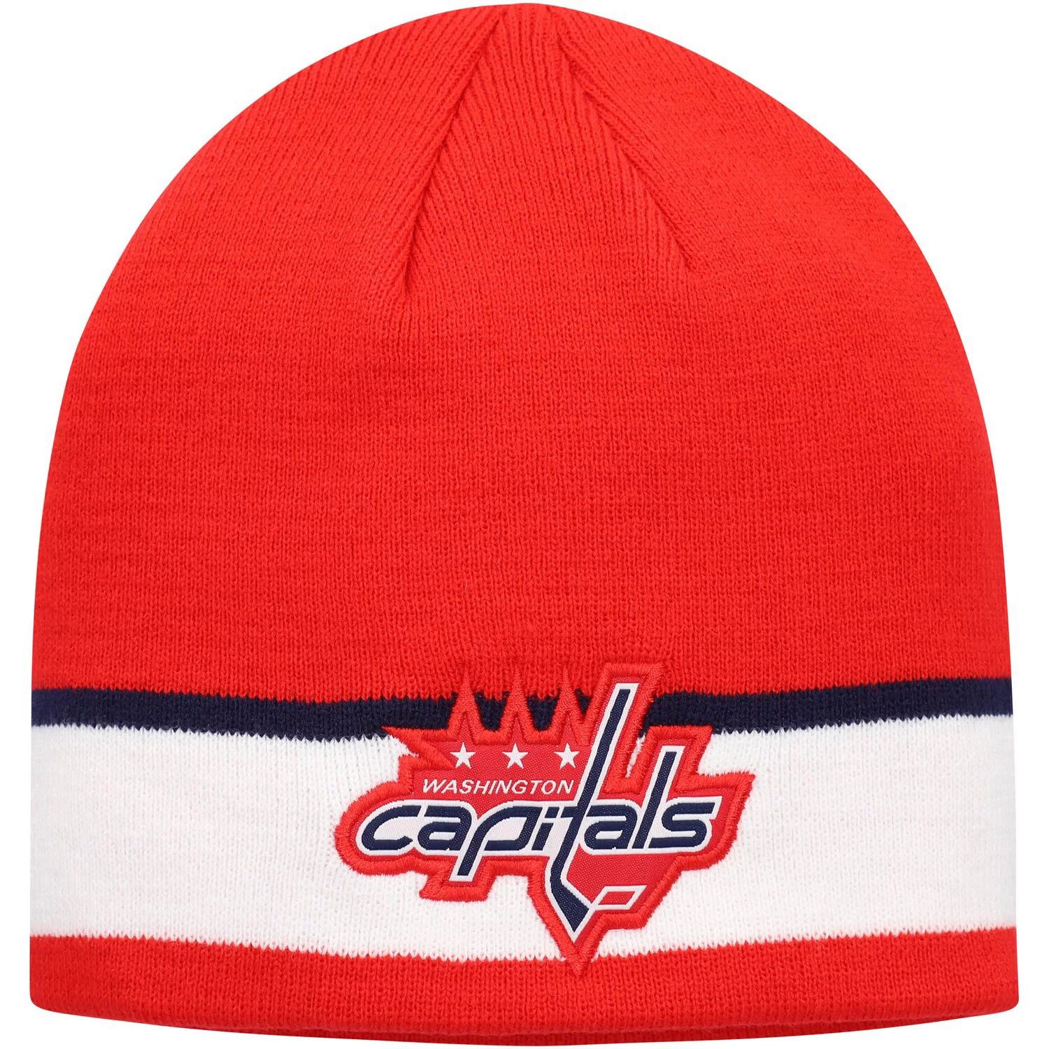 

Мужская шапка adidas Red Washington Capitals Locker Room Coach Beanie